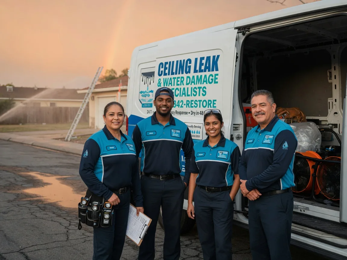 Ceiling Leak Cleanup company in Eldena, IL
